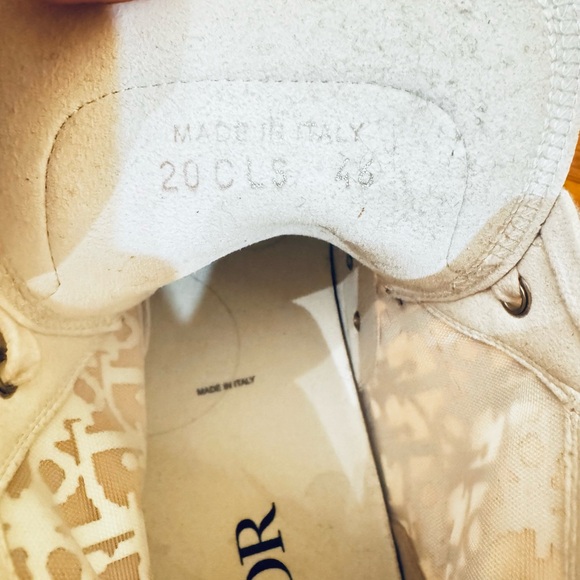 Dior B23 Oblique High Top Red Blue Oblique - Picture 9 of 11